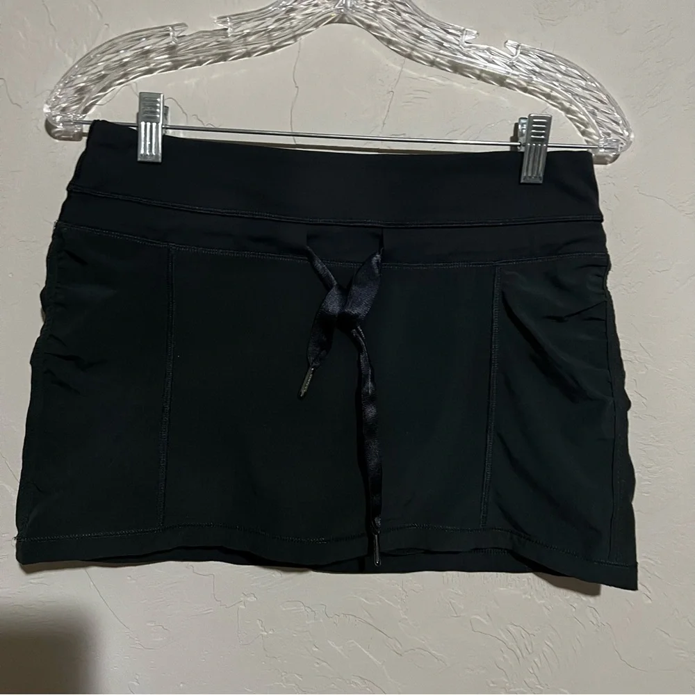Lululemon Black‎ Running Skort